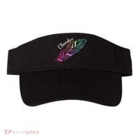 Indigenous Feather Tee Native American Cherokee Tribe Visor thumb 0