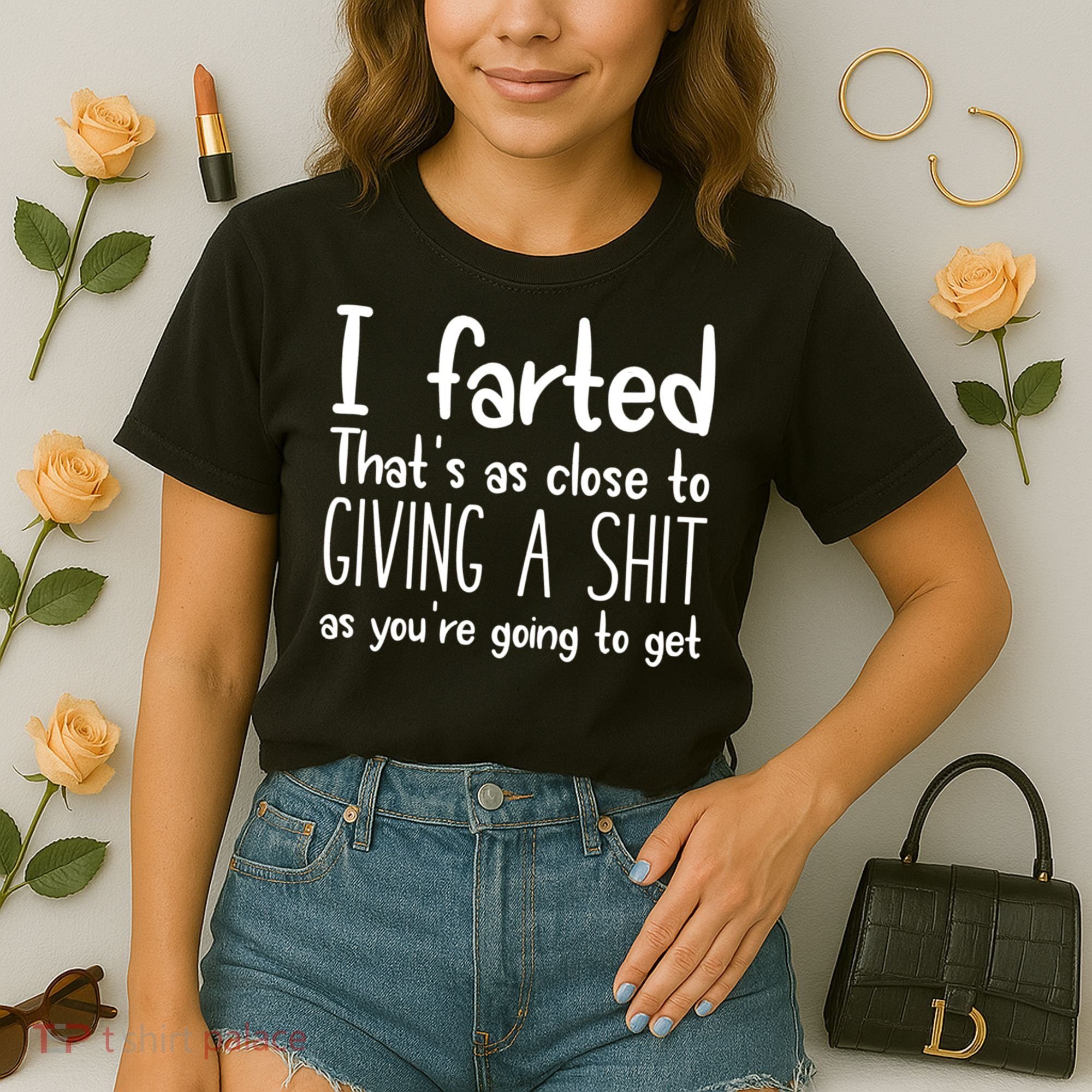 I Farted That's As Close To Giving A Shit Comfort Colors Boxy T-Shirt