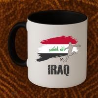 Iraq Football Team Player Flag Coffee Mug thumb 2