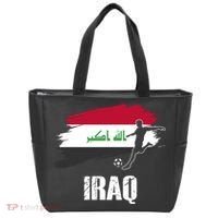 Iraq Football Team Player Flag Tote Bag thumb 0