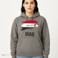 Iraq Football Team Player Flag Hoodie thumb 5