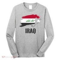 Iraq Football Team Player Flag Long Sleeve Shirt thumb 0