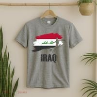 Iraq Football Team Player Flag T-Shirt thumb 2