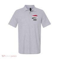 Iraq Football Team Player Flag Polo thumb 0