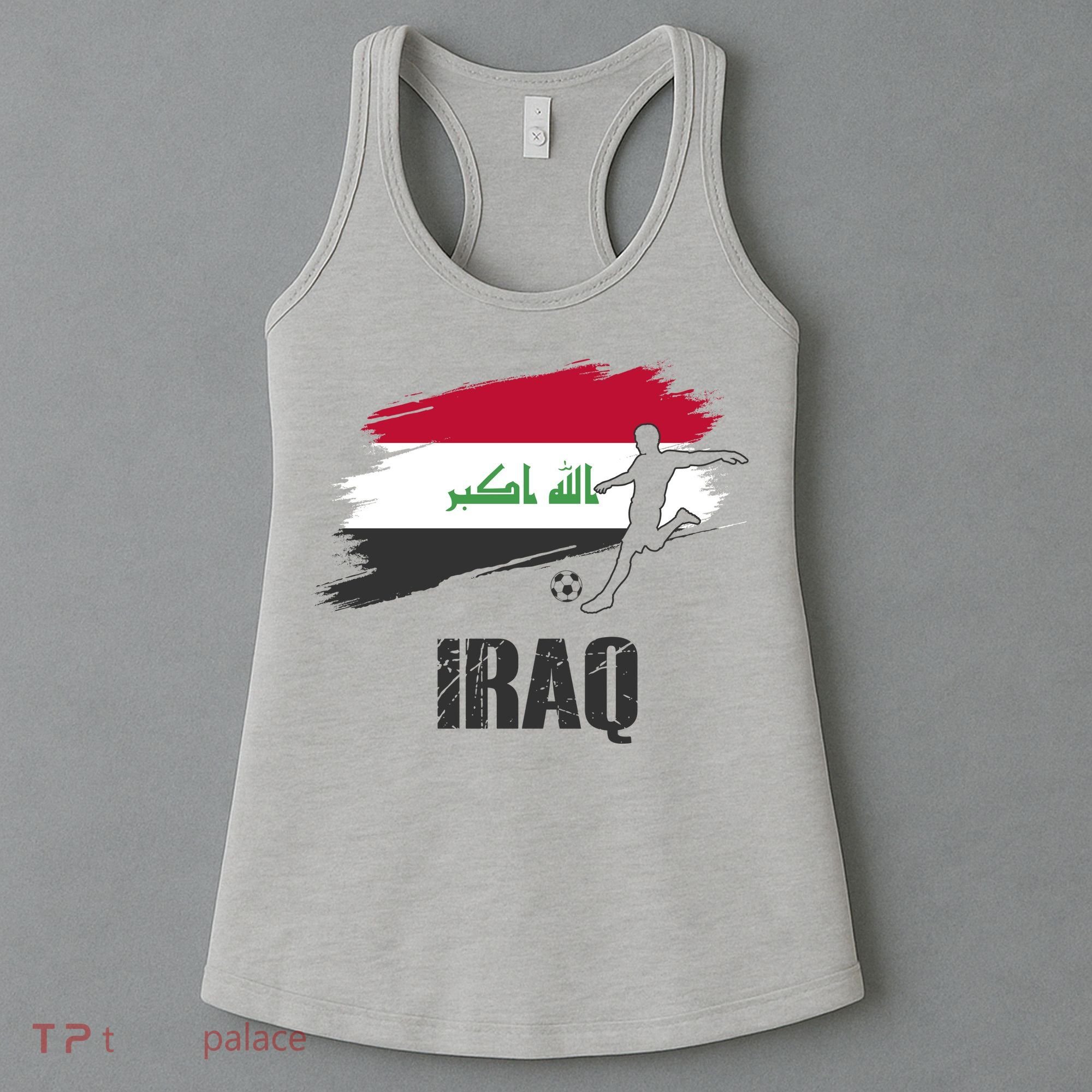 Iraq Football Team Player Flag Women's Tank Top