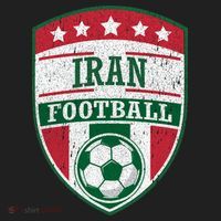 Iran Football Team Crest Soccer Badge Shield Women's Sweatshirt thumb 2