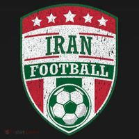 Iran Football Team Crest Soccer Badge Shield Toddler Hoodie thumb 2