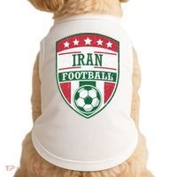 Iran Football Team Crest Soccer Badge Shield Doggie Tank thumb 0