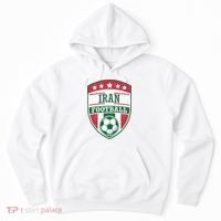 Iran Football Team Crest Soccer Badge Shield Hoodie thumb 0