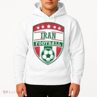 Iran Football Team Crest Soccer Badge Shield Hoodie thumb 2