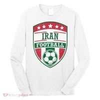 Iran Football Team Crest Soccer Badge Shield Long Sleeve Shirt thumb 0