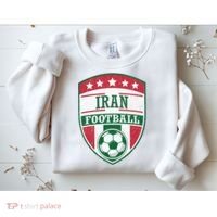 Iran Football Team Crest Soccer Badge Shield Sweatshirt thumb 2