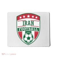 Iran Football Team Crest Soccer Badge Shield Mousepad thumb 0
