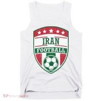 Iran Football Team Crest Soccer Badge Shield Tank Top thumb 0
