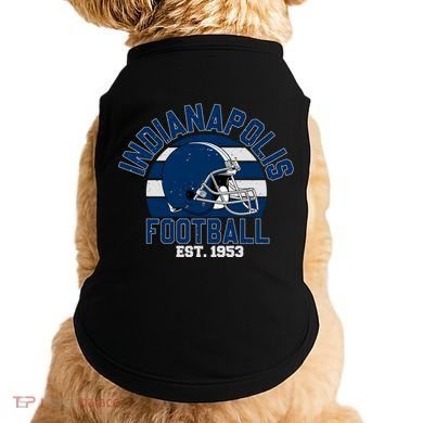 Indianapolis Football Team Supporter Doggie Tank