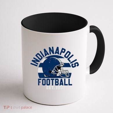 Indianapolis Football Team Supporter Coffee Mug back