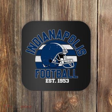 Indianapolis Football Team Supporter Coaster