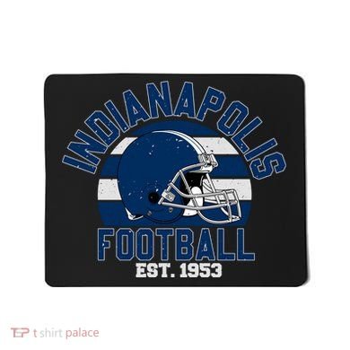 Indianapolis Football Team Supporter Mousepad