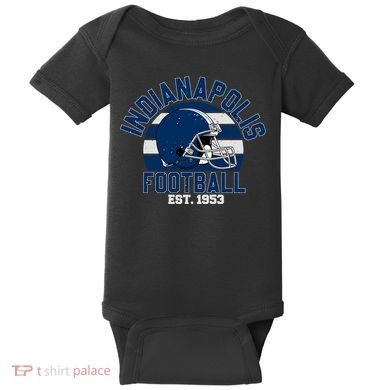 Indianapolis Football Team Supporter Baby Bodysuit