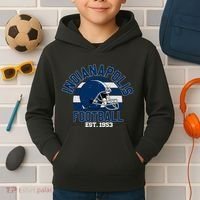 Indianapolis Football Team Supporter Kids Hoodie thumb 2