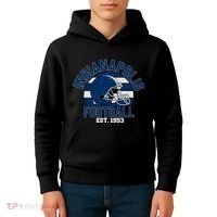 Indianapolis Football Team Supporter Kids Hoodie thumb 4