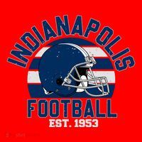 Indianapolis Football Team Supporter Santa Hat thumb 1