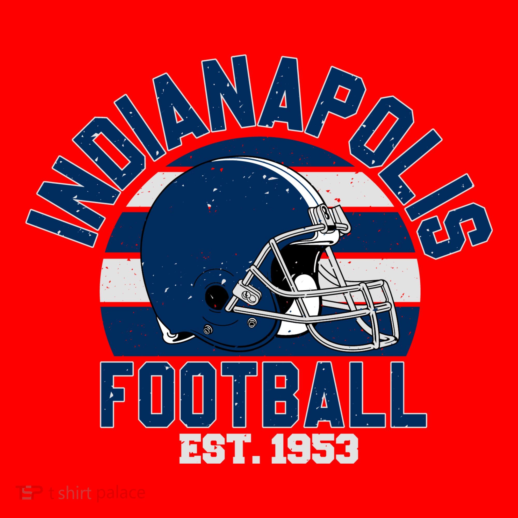 Indianapolis Football Team Supporter Santa Hat