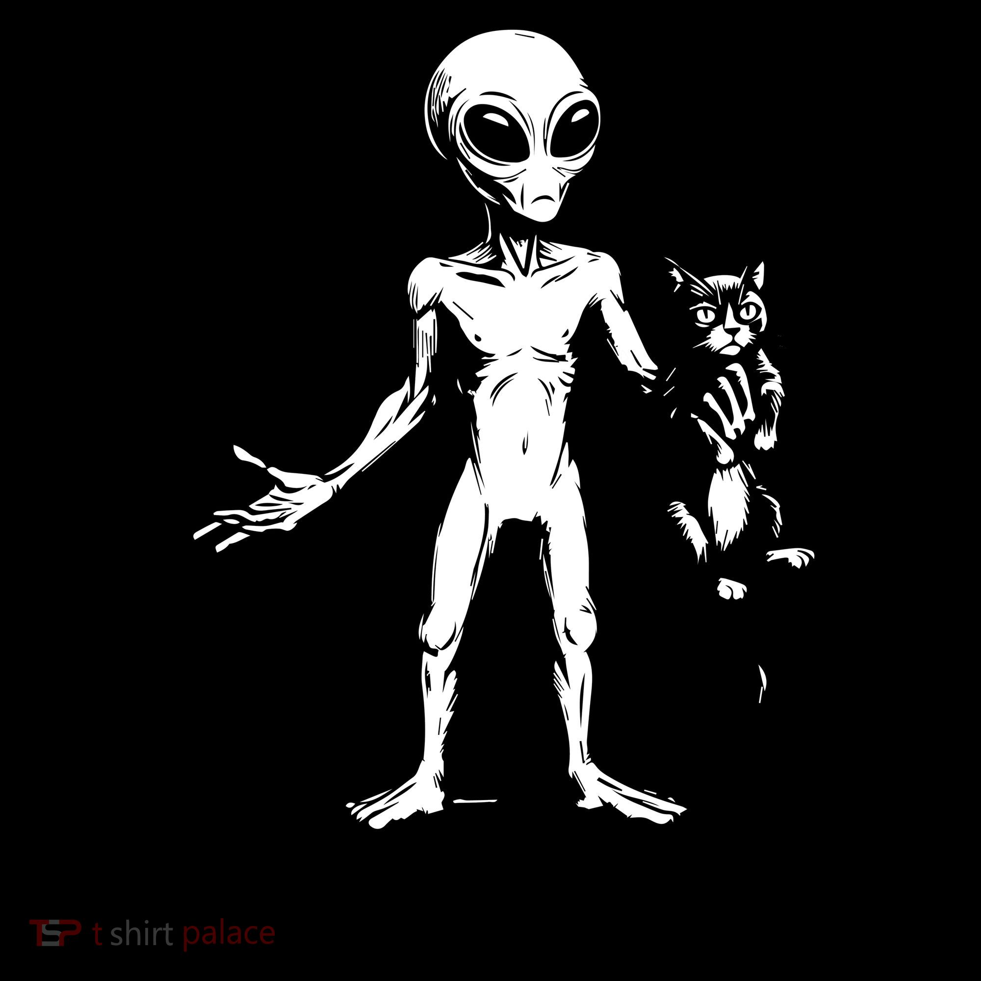I Found This It's Vibrating Funny Alien Cat Coffee Mug