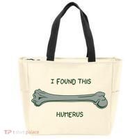 I Found This Humerus Bone Funny Gift Tote Bag thumb 0