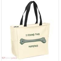 I Found This Humerus Bone Funny Gift Tote Bag thumb 2