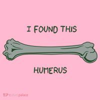 I Found This Humerus Bone Funny Gift Coaster thumb 2