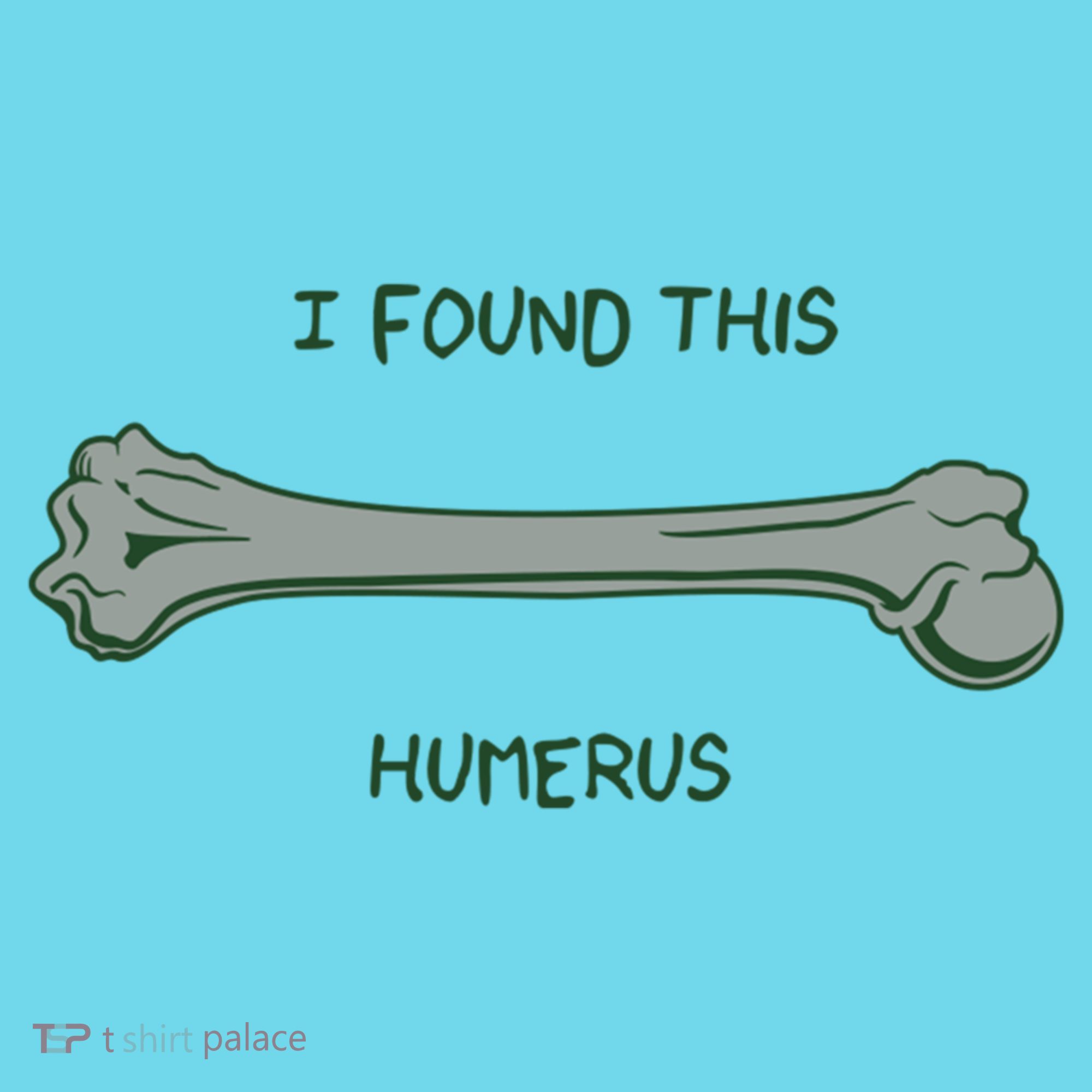 I Found This Humerus Bone Funny Gift Kids T-Shirt
