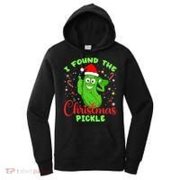 I Found The Christmas Pickle Funny Xmas Party Gift Women's Hoodie thumb 0