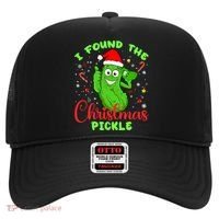 I Found The Christmas Pickle Funny Xmas Party Gift Hat thumb 0