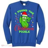I Found The Christmas Pickle Funny Xmas Party Gift Sweatshirt thumb 0