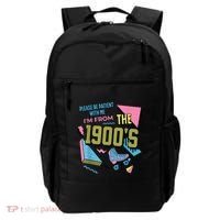 Im From The 1900s Please Be Patient With Me Gift Backpack thumb 0
