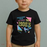 Im From The 1900s Please Be Patient With Me Gift Toddler T-Shirt thumb 2