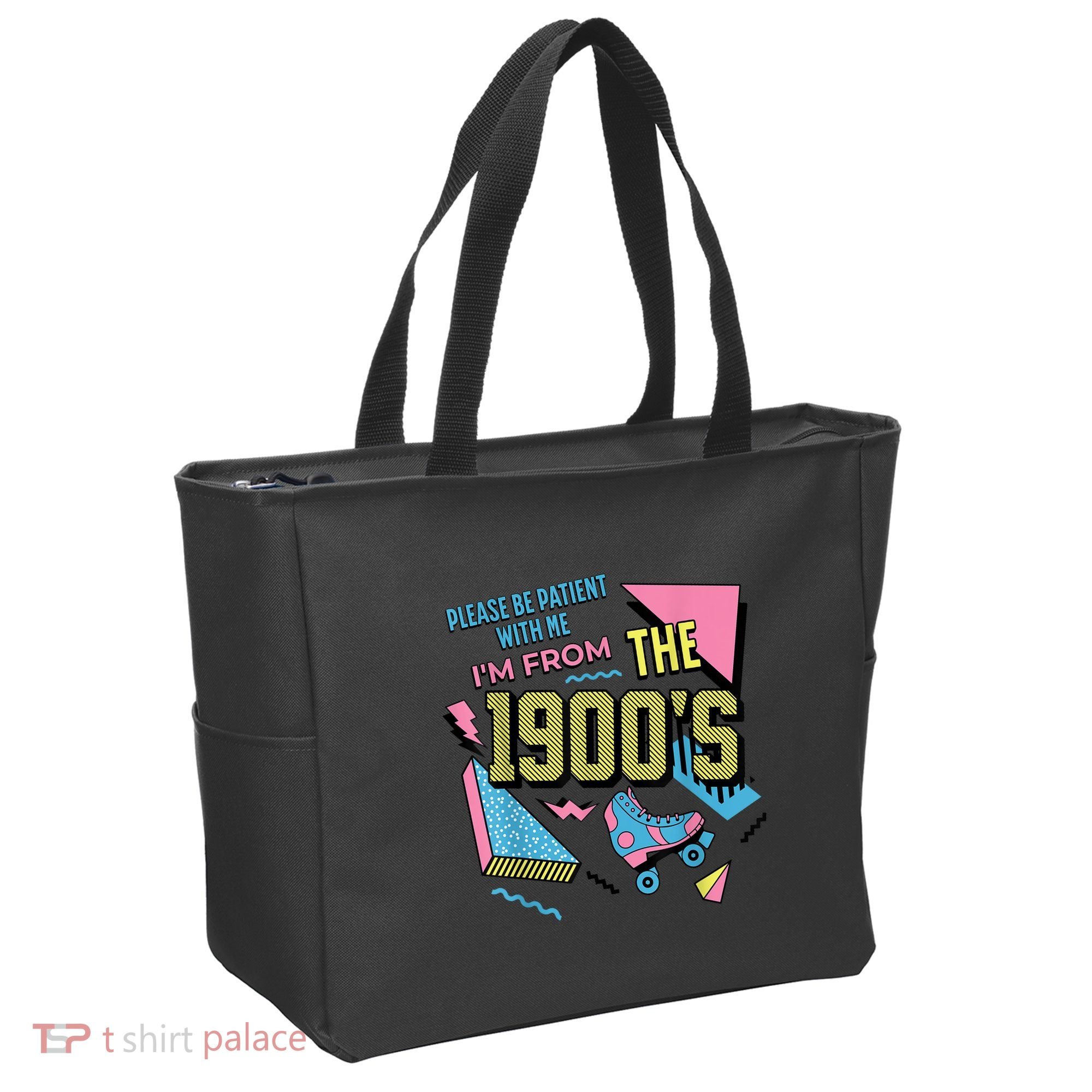 Im From The 1900s Please Be Patient With Me Gift Tote Bag