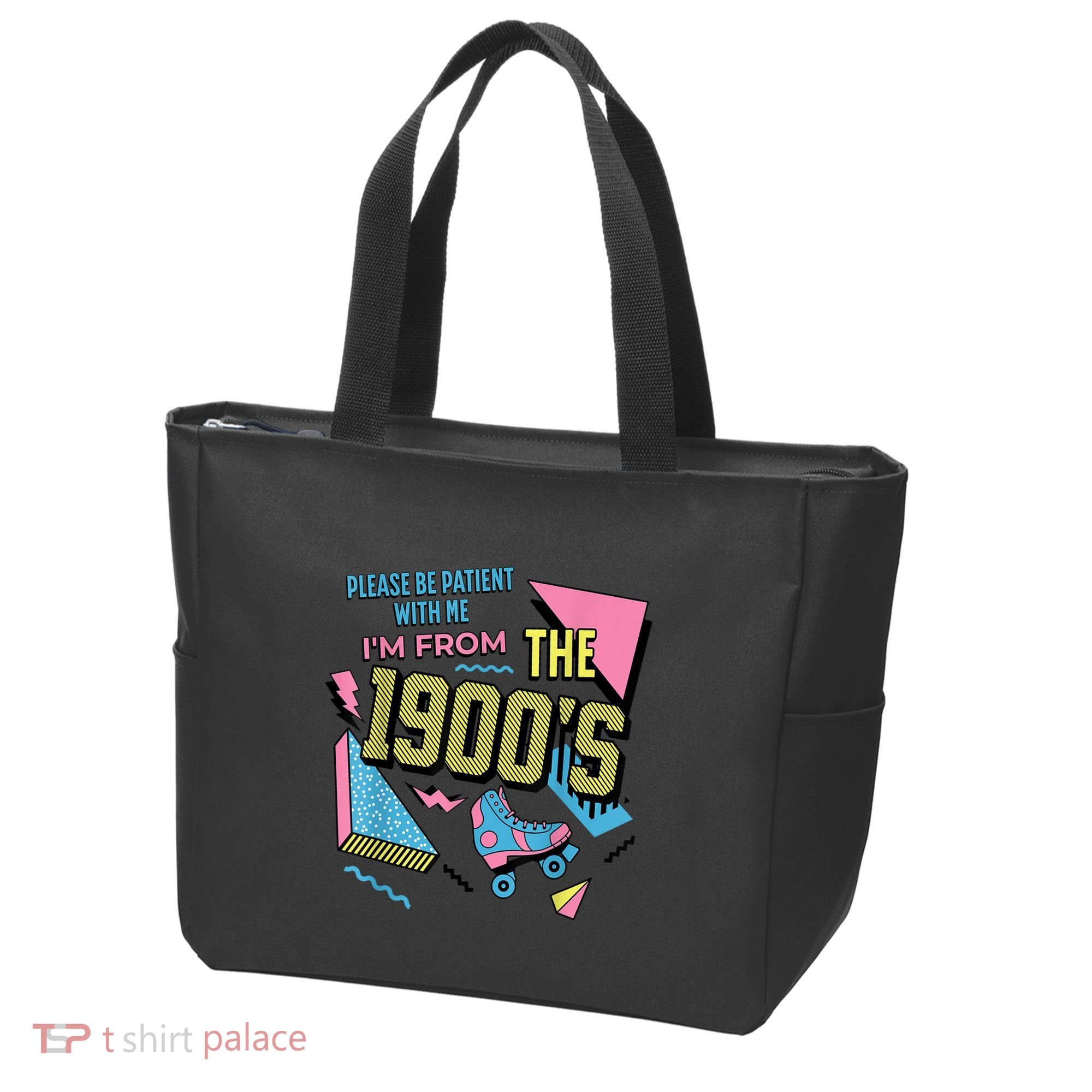 Im From The 1900s Please Be Patient With Me Gift Tote Bag