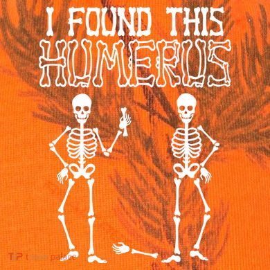 I Found This Humerus Funny Skeleton Kati Licensed 12" Camo Cuffed Beanie