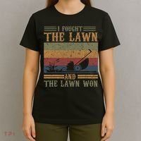 I fought the lawn and the lawn won T-Shirt thumb 4