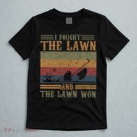 I fought the lawn and the lawn won T-Shirt thumb 5