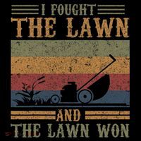I fought the lawn and the lawn won Coffee Mug thumb 5