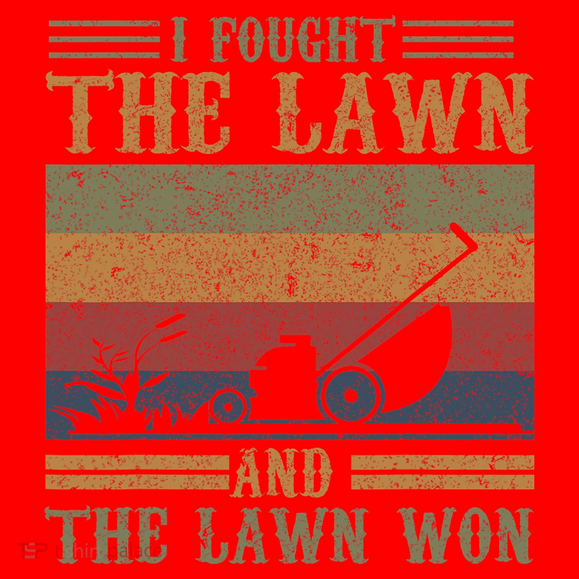 I fought the lawn and the lawn won Santa Hat