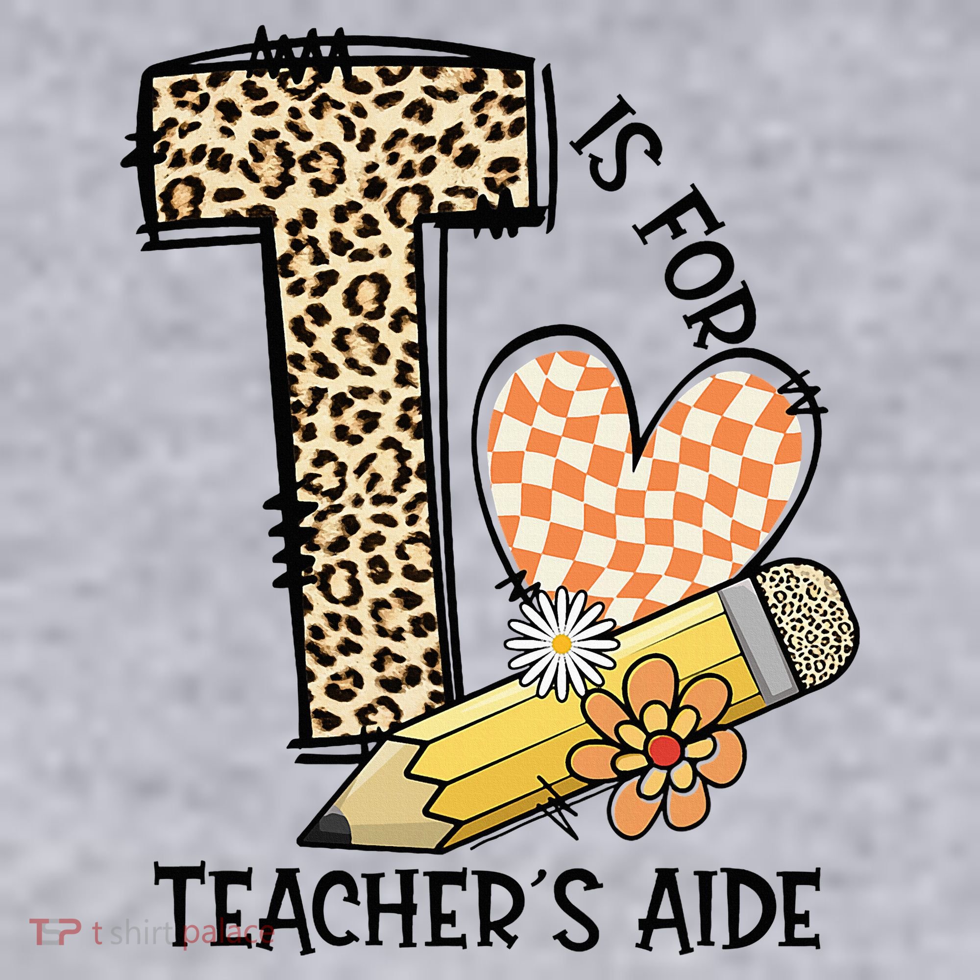Is For Teacher’S Aide Back To First Day Of School Leopard Women's Sweatshirt