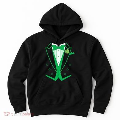 Irish Formal Tuxedo St. Patrick's Day Hoodie