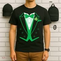 Irish Formal Tuxedo St. Patrick's Day T-Shirt thumb 6