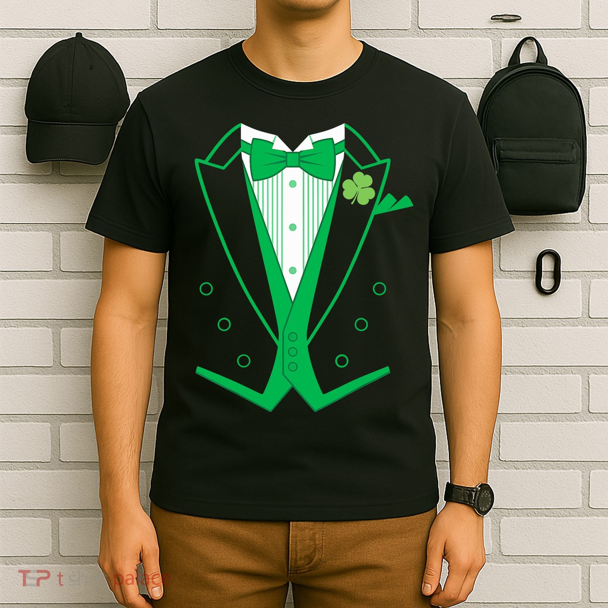 Irish Formal Tuxedo St. Patrick's Day T-Shirt