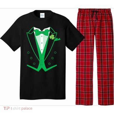 Irish Formal Tuxedo St. Patrick's Day Pajama Set