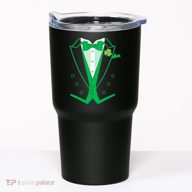 Irish Formal Tuxedo St. Patrick's Day Tumbler